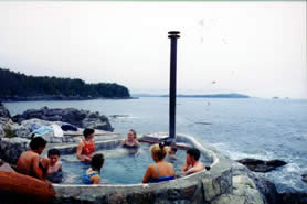 Hot Tub relaxing on Malei Island